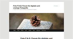 Desktop Screenshot of foto-faq.de